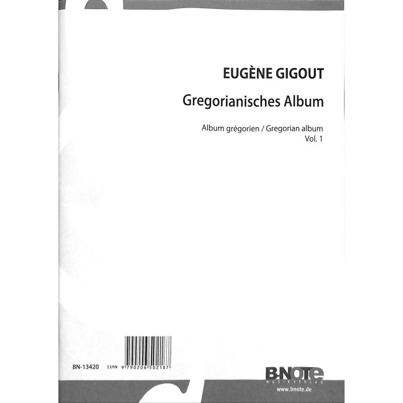 Titelbild für BNOTE -BN13420 - Gregorianisches Album 1