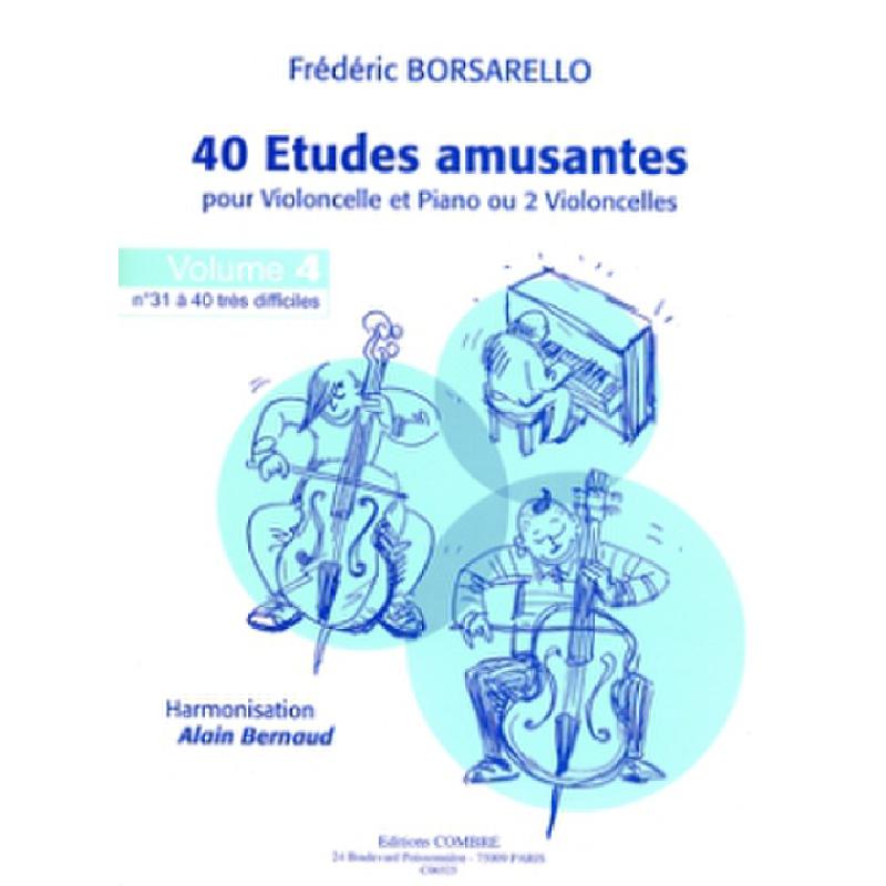 Titelbild für COMBRE 6525 - 40 ETUDES AMUSANTES BD 4 (NR 31-40)