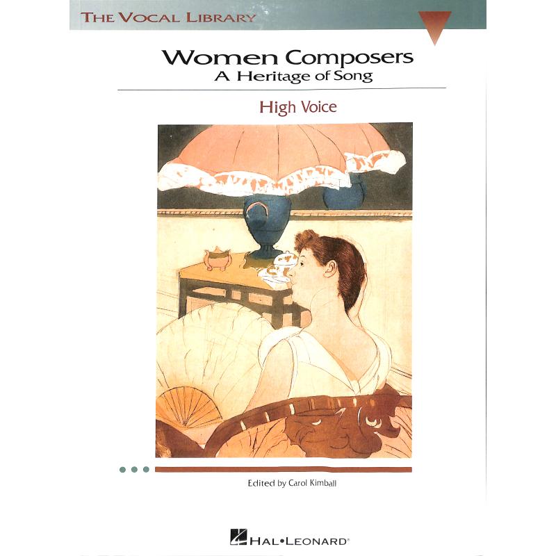 Titelbild für HL 740270 - WOMEN COMPOSERS - A HERITAGE OF SONG
