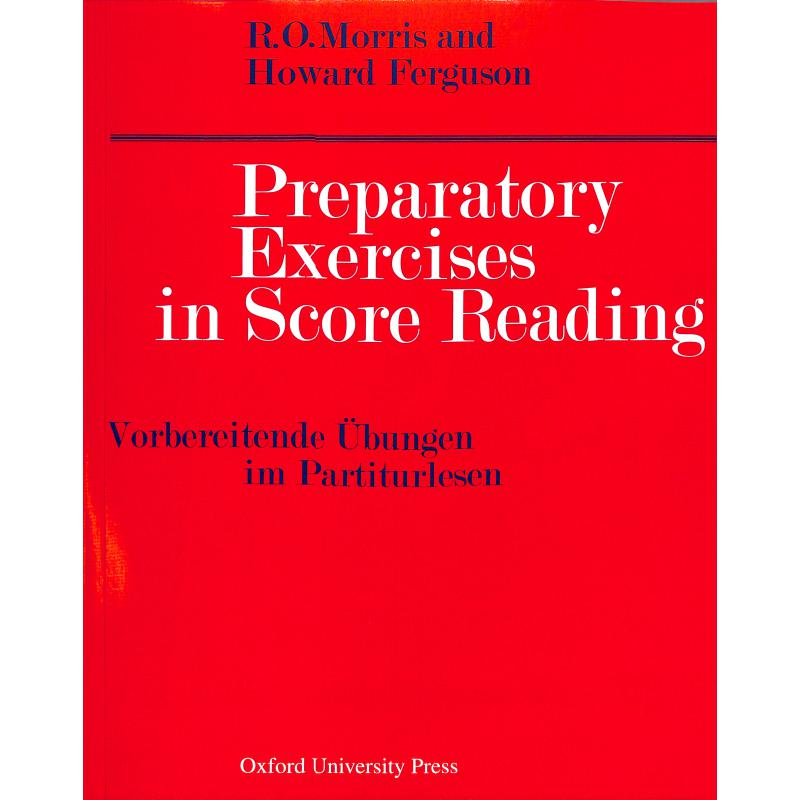Titelbild für ISBN 0-19-321475-X - PREPARATORY EXERCISES IN SCORE READING