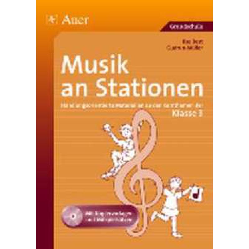 Titelbild für AUER 06147 - Musik an Stationen - Klasse 3