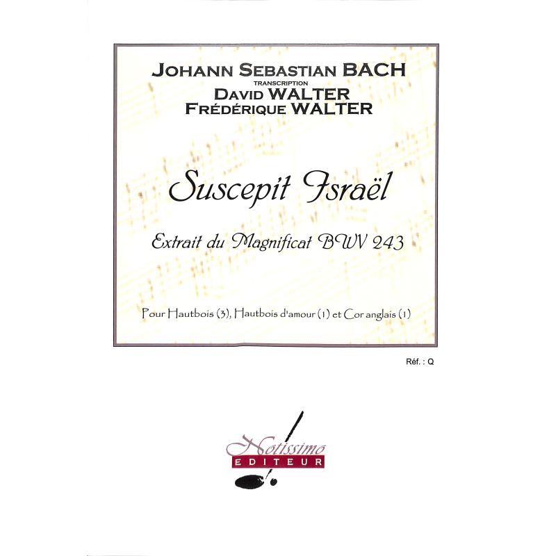 Titelbild für NOTISSIMO 06410Y - Suscepit Israel aus BWV 243