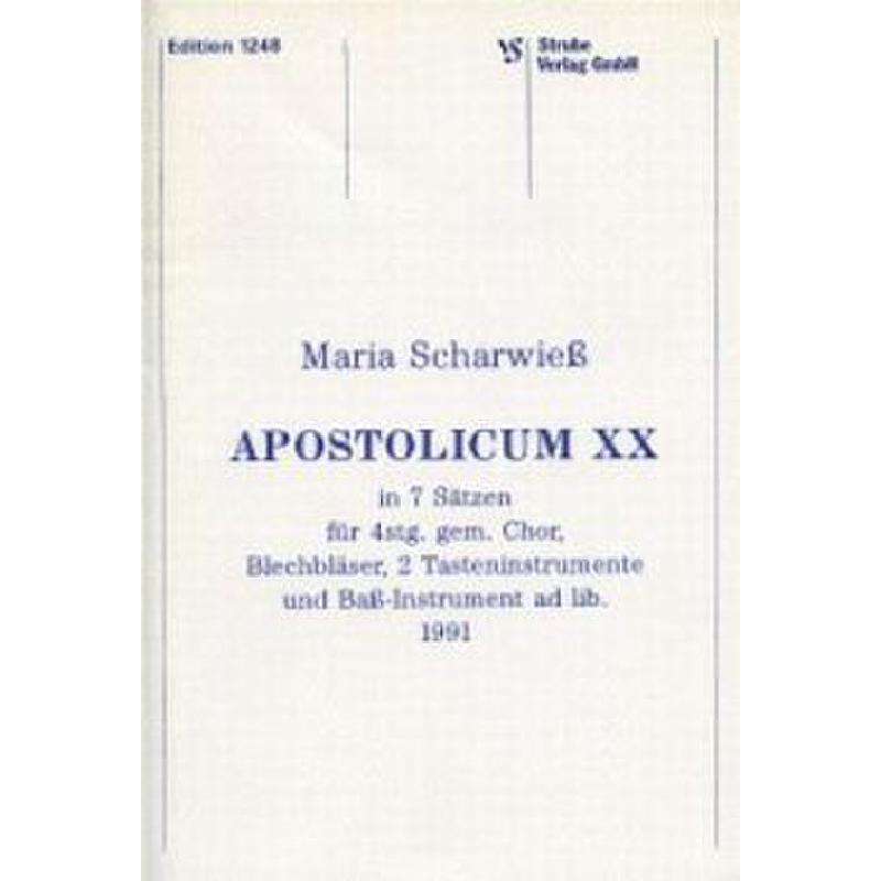 Titelbild für VS 1248 - APOSTOLICUM XX IN 7 SAETZEN