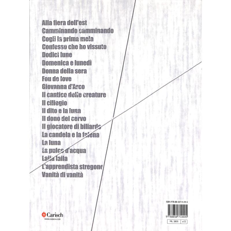 Notenbild für ML 2835 - COLLEZIONE D'AUTORE