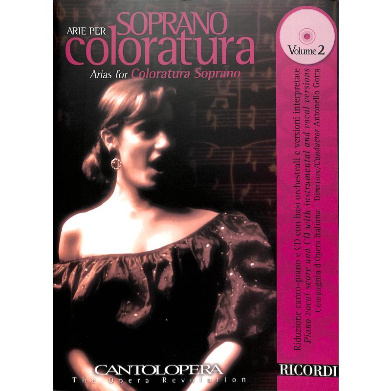 Titelbild für NR 140131 - ARIE PER SOPRANO COLORATURA 2