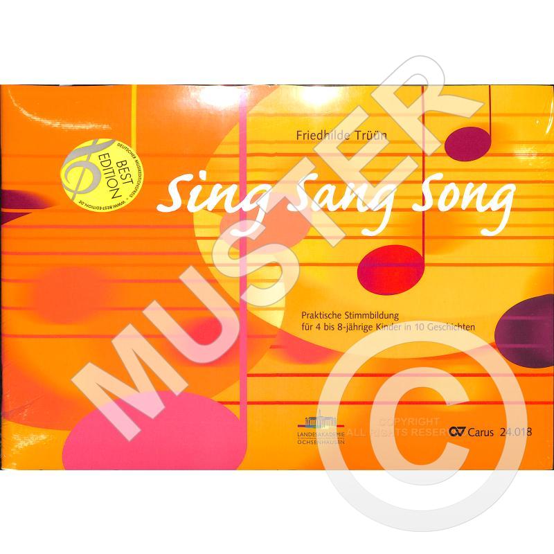Titelbild für CARUS 24018-99 - SING SANG SONG