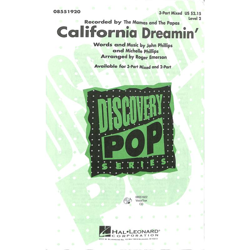 Titelbild für HL 8551920 - CALIFORNIA DREAMIN'