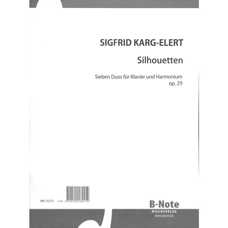 Titelbild für BNOTE -BN15273 - Silhouetten op 29
