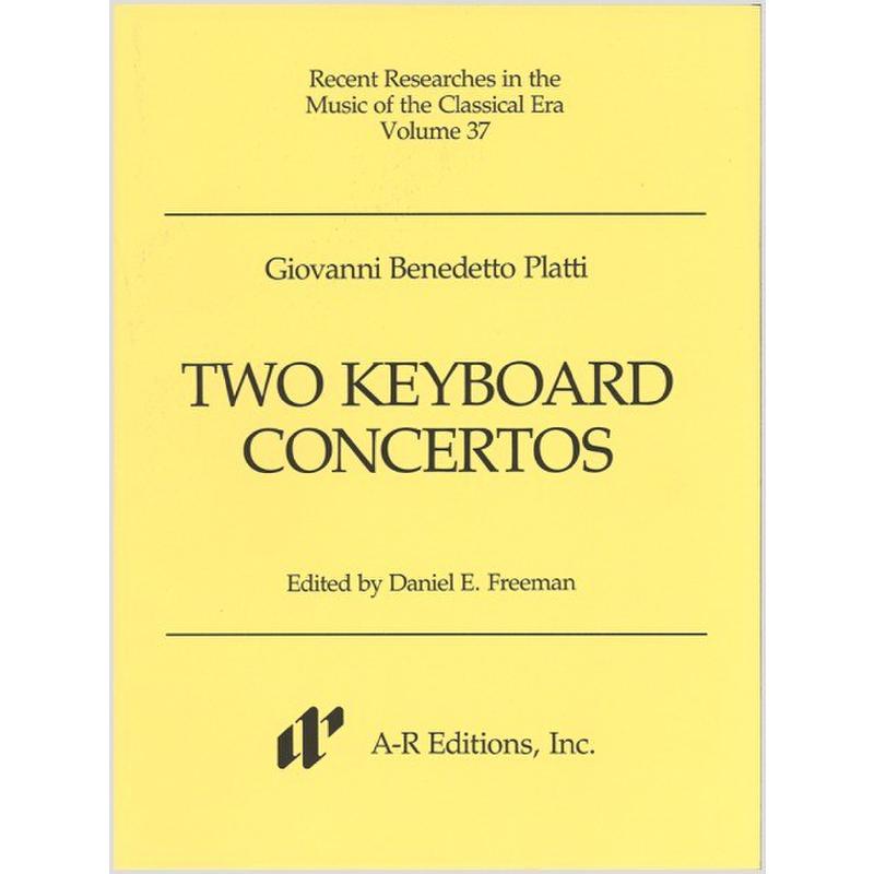 Titelbild für AREDITION -C037 - 2 Keyboard Concertos