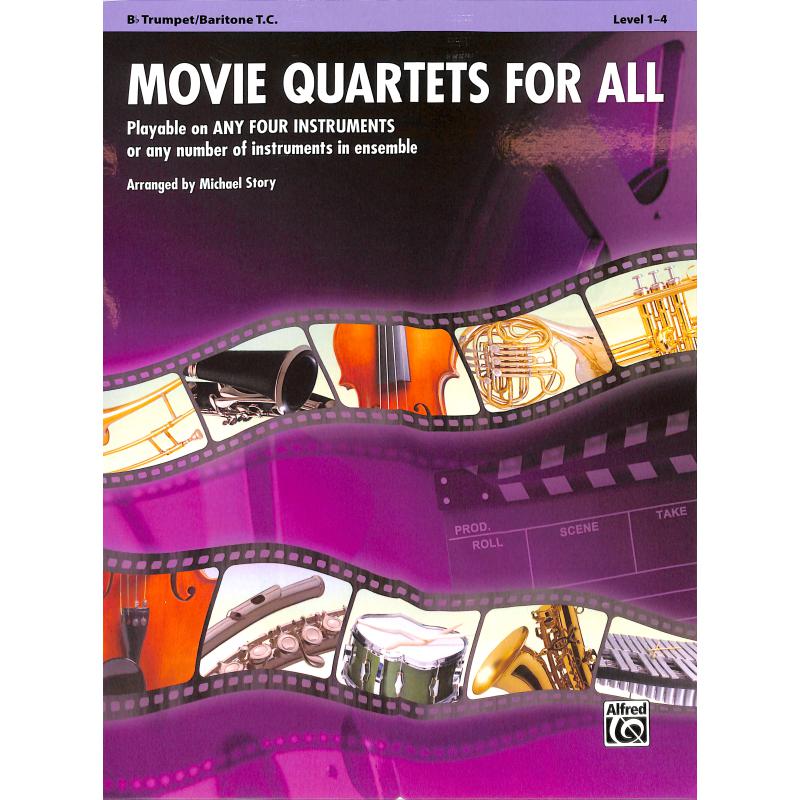 Titelbild für ALF 33542 - MOVIE QUARTETS FOR ALL