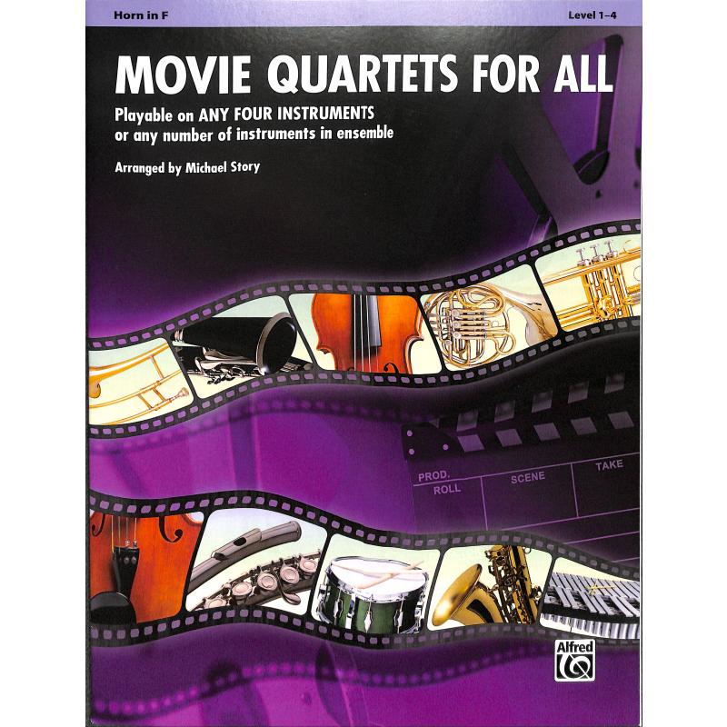 Titelbild für ALF 33543 - MOVIE QUARTETS FOR ALL