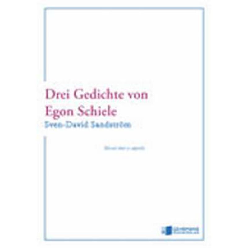 Titelbild für GEHRMAN 11421 - 3 GEDICHTE VON EGON SCHIELE