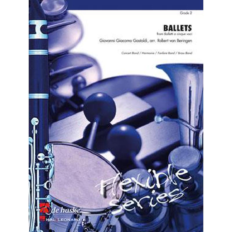 Titelbild für HASKE 1094725 - BALLETS AUS BALLETTI A CINQUE VOCI