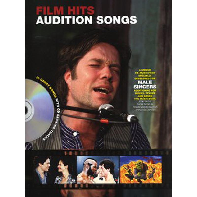 Titelbild für MSAM 993421 - AUDITION SONGS FOR MALE SINGERS - FILM HITS