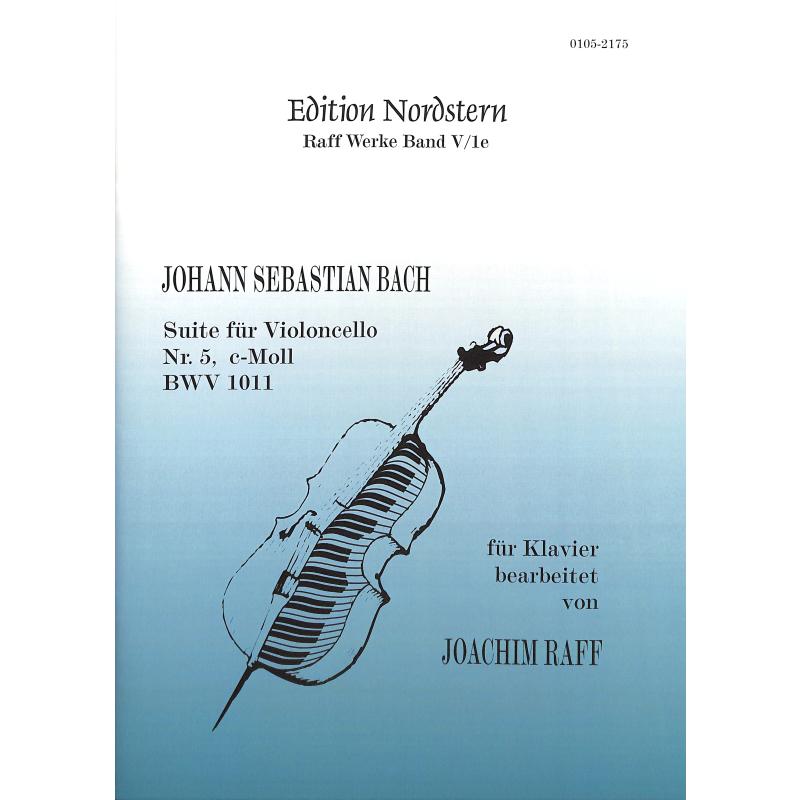 Titelbild für NORDST 0105-2175 - SUITE 5 C-MOLL BWV 1011 (VC)