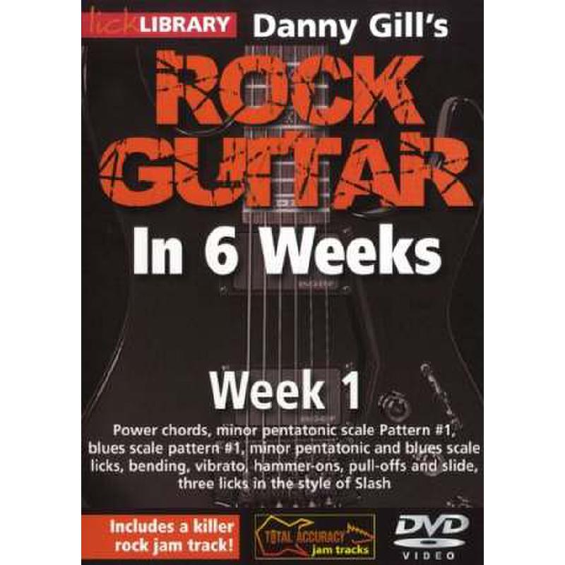 Titelbild für RDR 0328 - ROCK GUITAR IN 6 WEEKS - WEEK 1