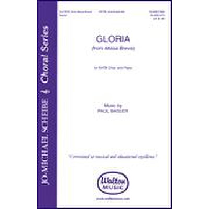 Titelbild für HL 8501584 - GLORIA (MISSA BREVIS)