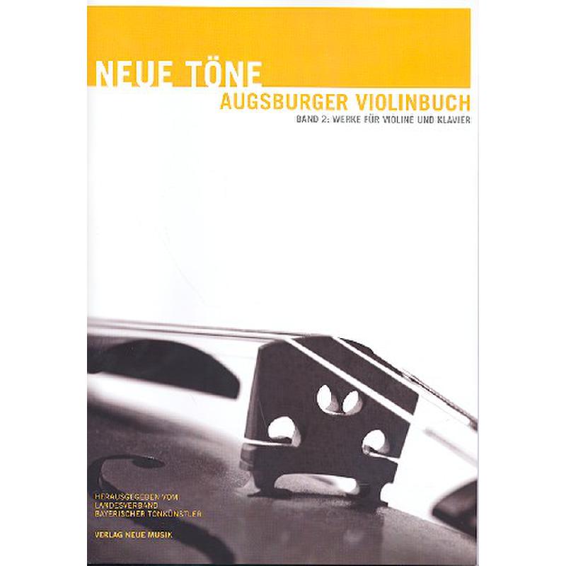 Titelbild für NM 975 - AUGSBURGER VIOLINBUCH 2
