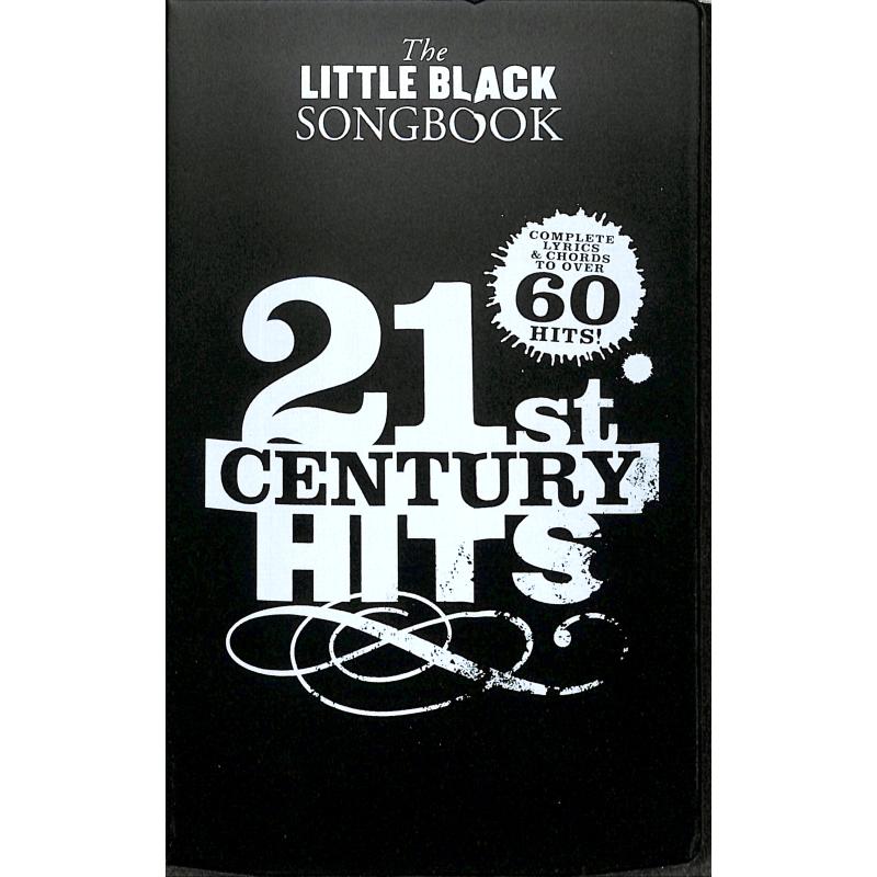 Titelbild für MSAM 1001121 - THE LITTLE BLACK SONGBOOK - 21ST CENTURY HITS