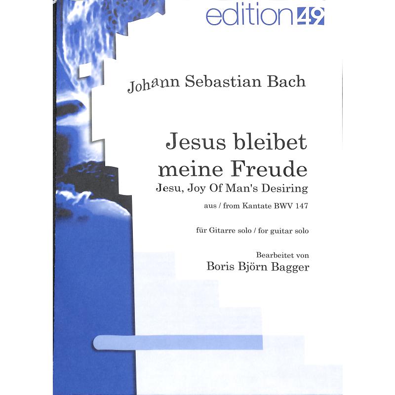 Titelbild für EDIT 04121-00 - JESUS BLEIBET MEINE FREUDE (KANTATE BWV 147)