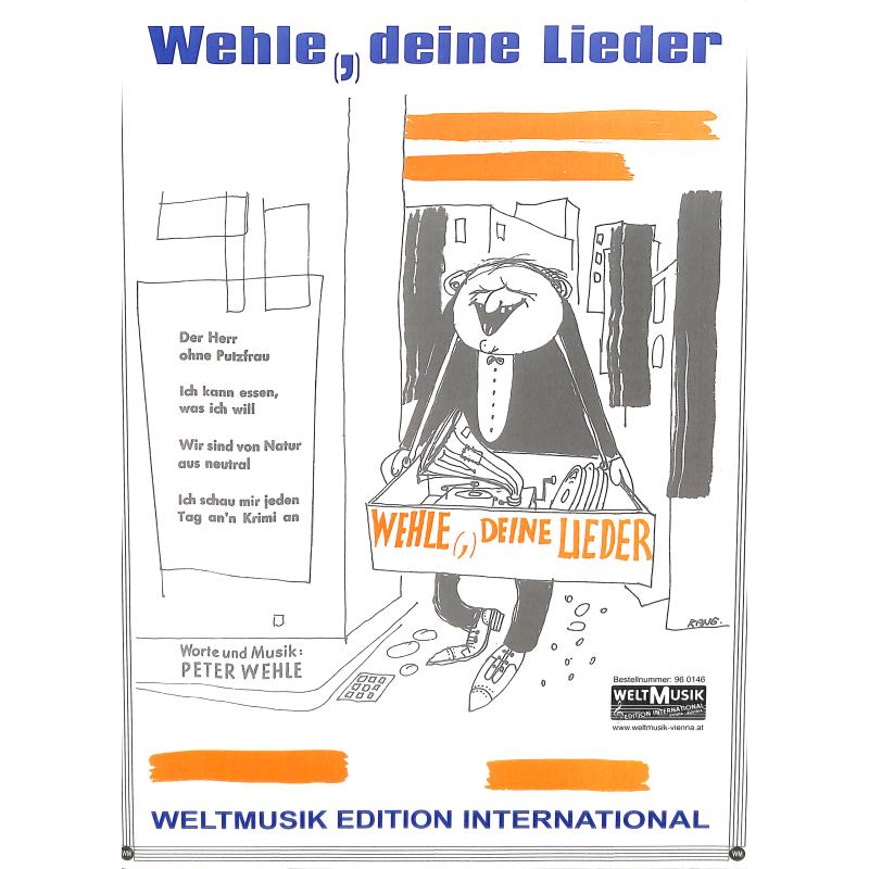Titelbild für WM 960146 - WEHLE DEINE LIEDER