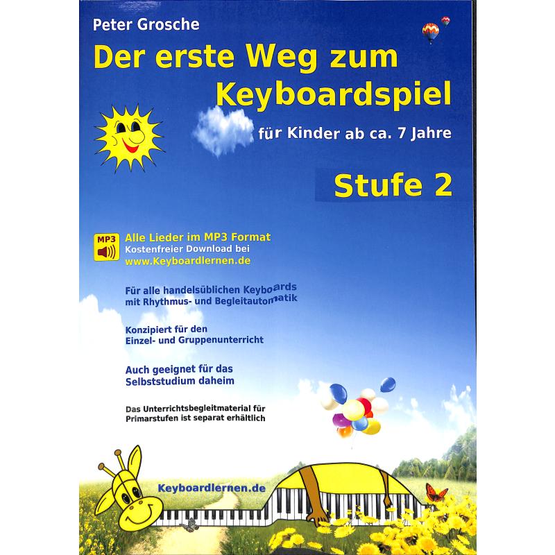 Titelbild für 978-3-8391-2107-8 - Der erste Weg zum Keyboardspiel Stufe 2