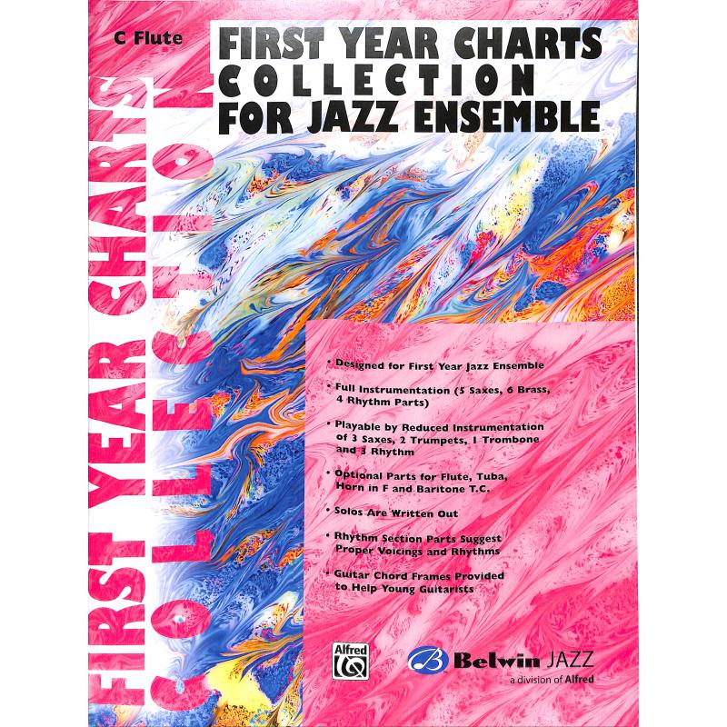 Titelbild für SBM 1017 - FIRST YEAR CHARTS COLLECTION FOR JAZZ ENSEMBLE