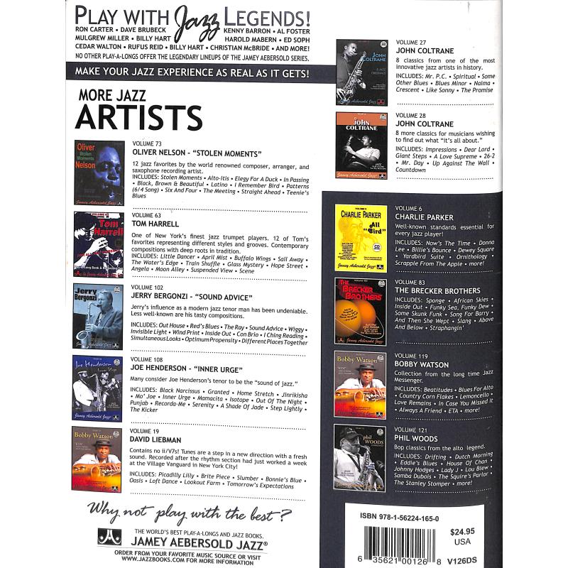 Notenbild für AEB -V126DS - PLAY THE MUSIC OF RANDY BRECKER