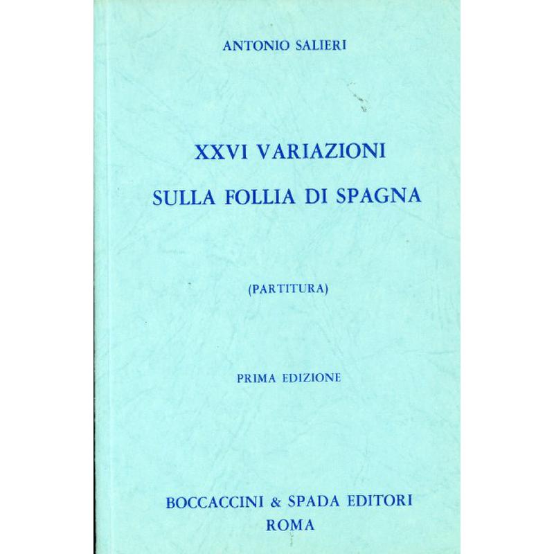 Titelbild für SPADA 1004 - 26 VARIAZIONI SULLA FOLLIA DI SPAGNA