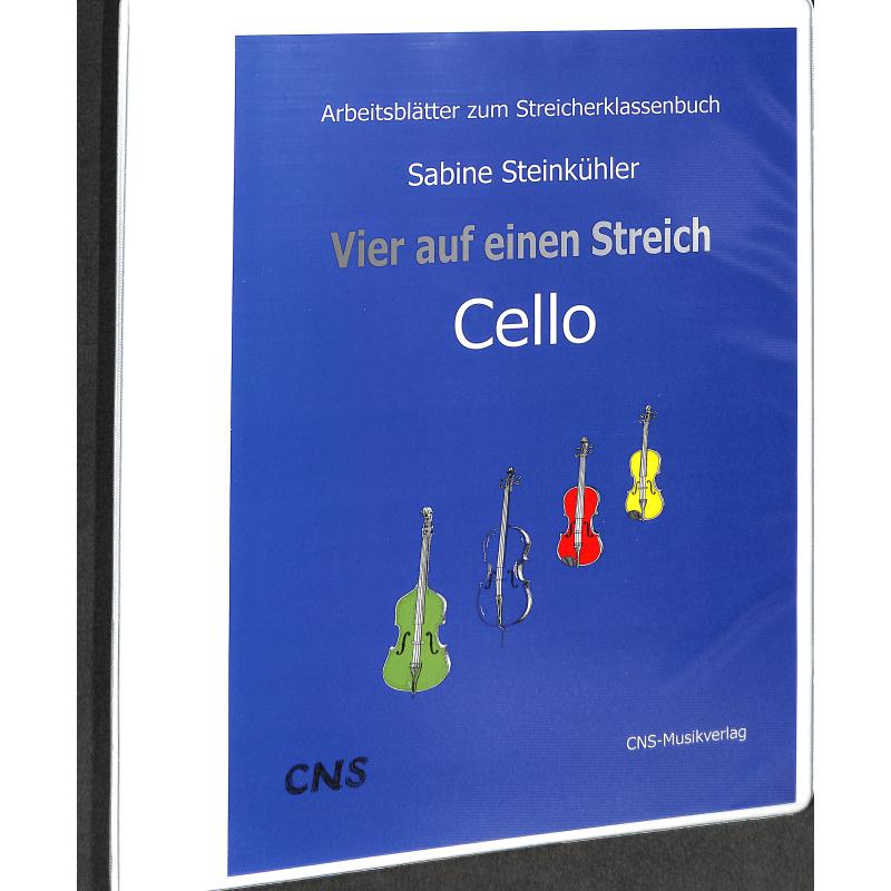 Titelbild für CNS -N213 - 4 AUF EINEN STREICH - CELLO