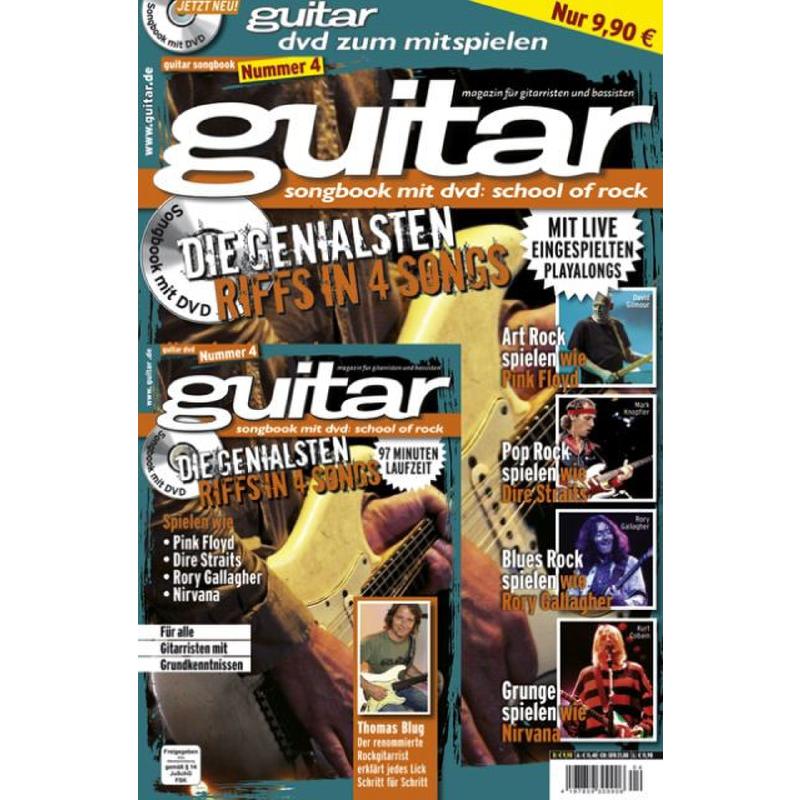 Titelbild für 978-3-941531-11-6 - GUITAR DVD SCHOOL OF ROCK 4