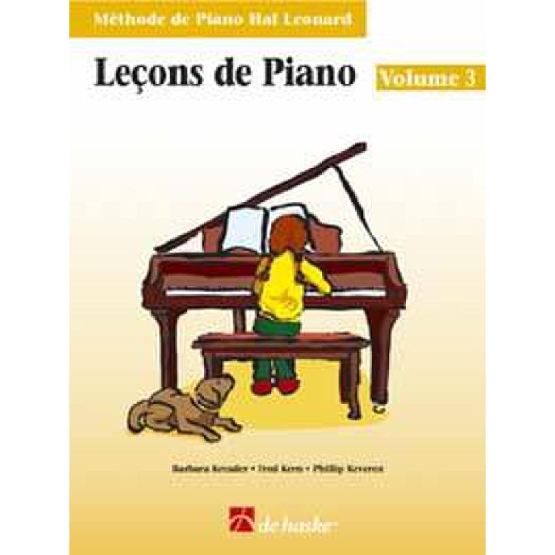 Titelbild für HASKE -DHE0581 - LECONS DE PIANO 3