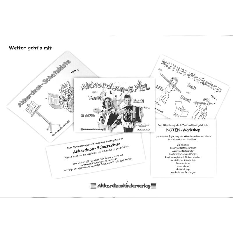 Notenbild für AKV 1001-NW1-KB - NOTENWORKSHOP MIT BASTI UND TASTI 1