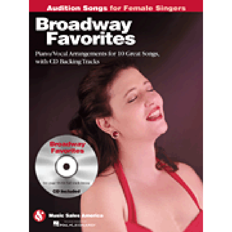 Titelbild für HL 14031159 - BROADWAY FAVORITES - AUDITION SONGS FOR FEMALE SINGERS