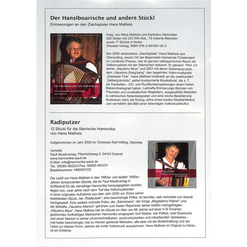Notenbild für PAULI -HM0001 - RADIPUTZER