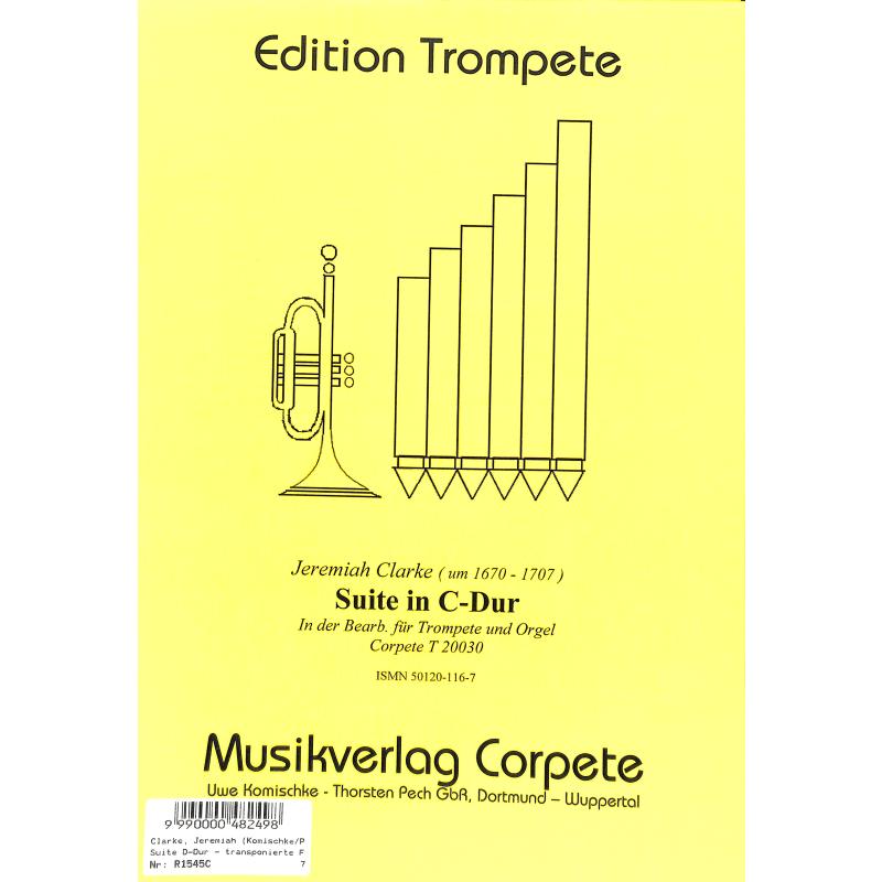 Titelbild für CORPETE -T20030 - SUITE C-DUR