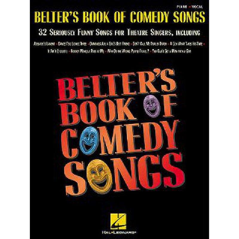 Titelbild für HL 740126 - BELTER'S BOOK OF COMEDY SONGS (SECOND EDITION)
