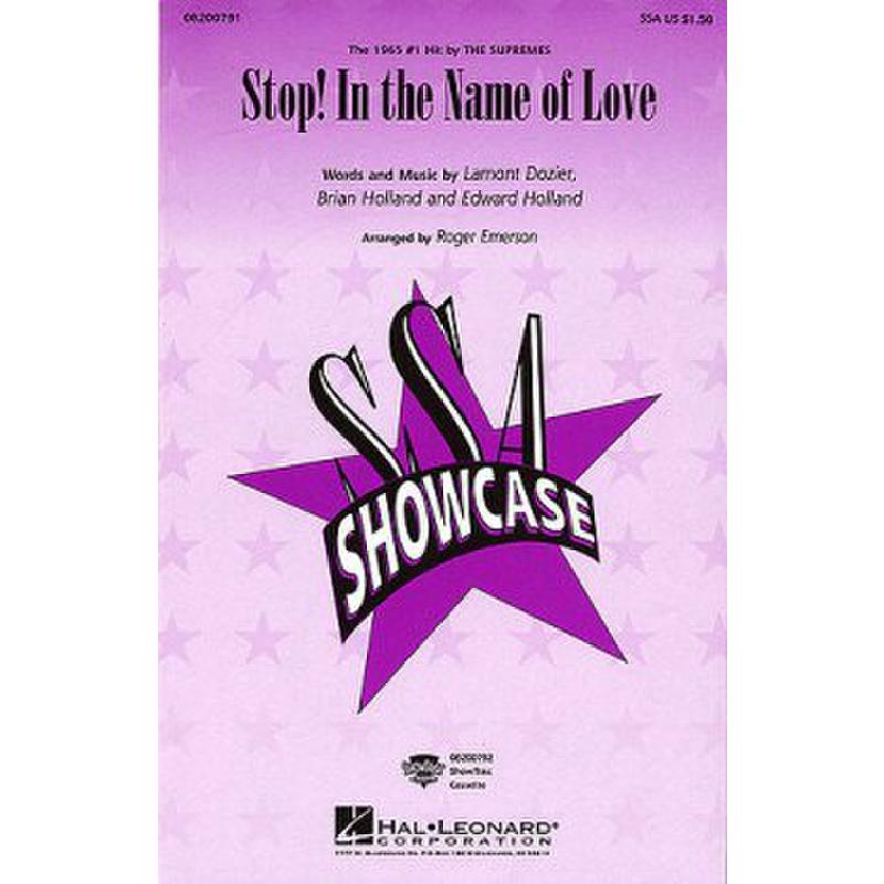 Titelbild für HL 8200791 - STOP IN THE NAME OF LOVE