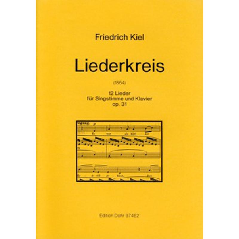 Titelbild für DOHR 97462 - LIEDERKREIS OP 31 (1864)