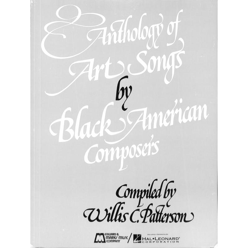 Titelbild für HL 8242 - ANTHOLOGY OF ART SONGS BY BLACK AMERICAN COMPOSERS