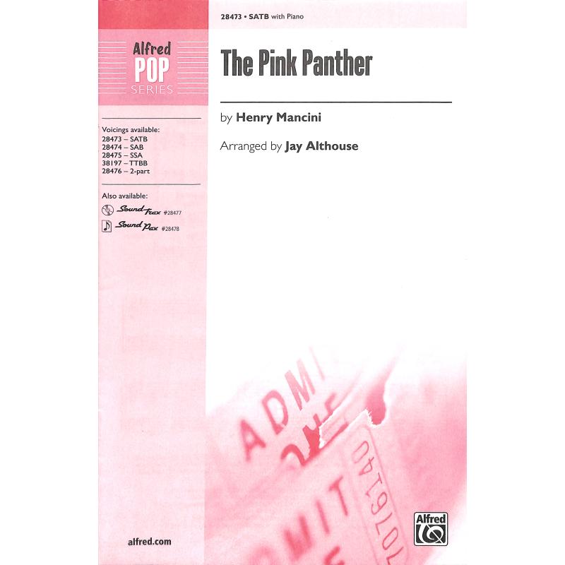 Titelbild für ALF 28473 - THE PINK PANTHER