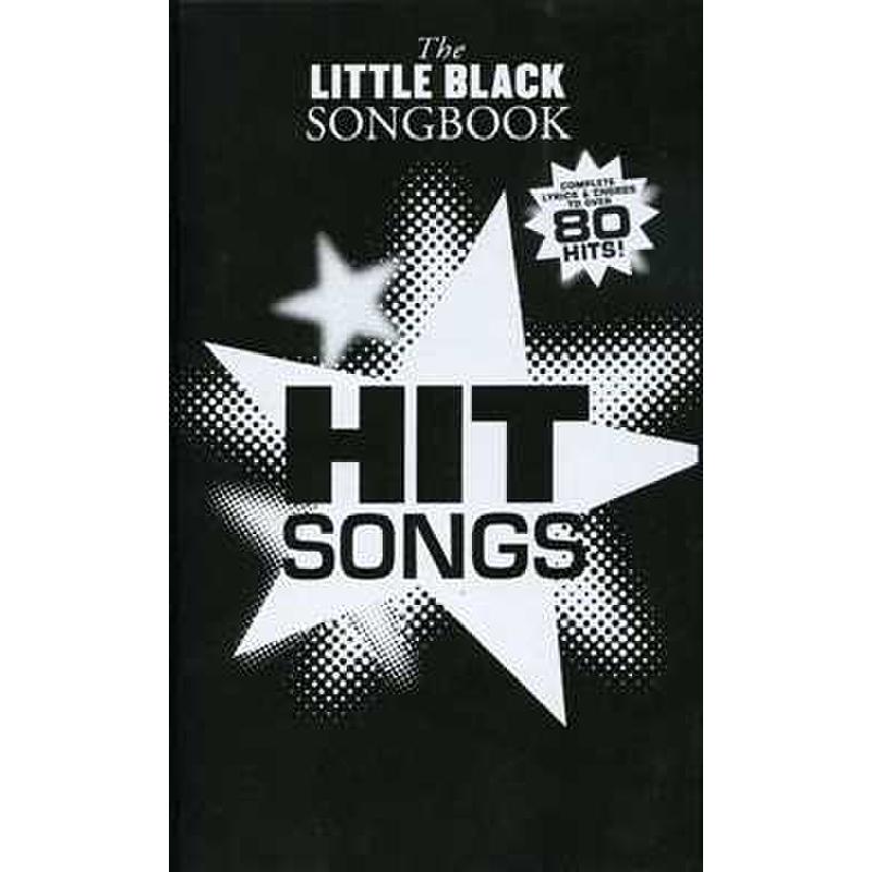 Titelbild für MSAM 1002650 - HIT SONGS - THE LITTLE BLACK SONGBOOK