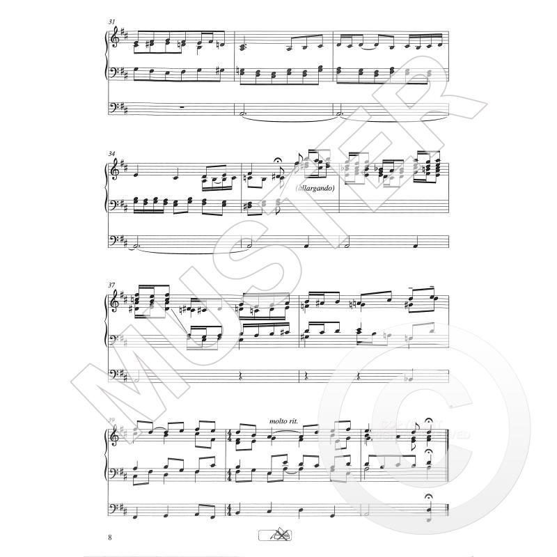 Notenbild für OPUS -OG11020 - TOCCATA IN FORM VON BWV 565 UEBER