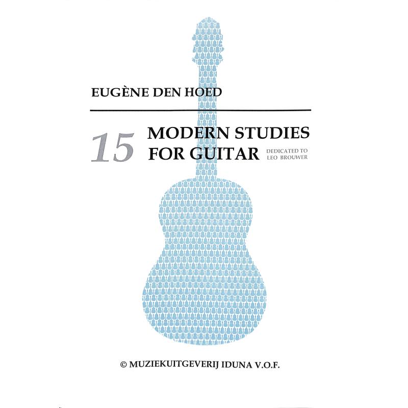 Titelbild für IDUNA 0096 - 15 MODERN STUDIES FOR GUITAR