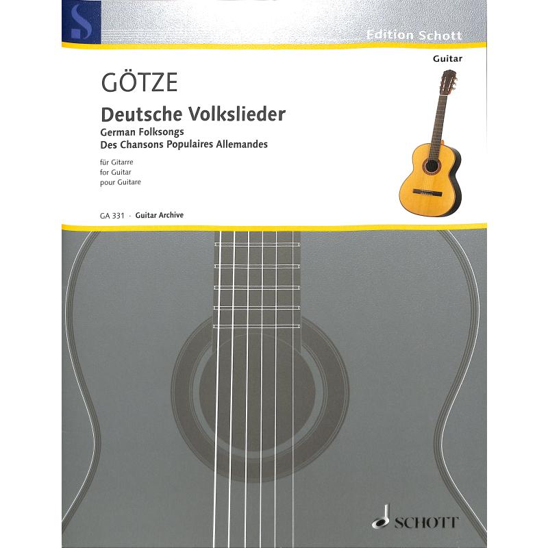 Titelbild für GA 331 - DEUTSCHE VOLKSLIEDER