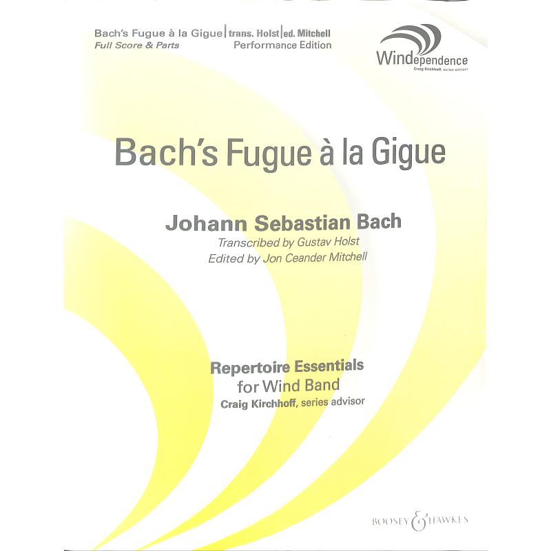 Titelbild für BH 66136 - BACH'S FUGUE A LA GIGUE