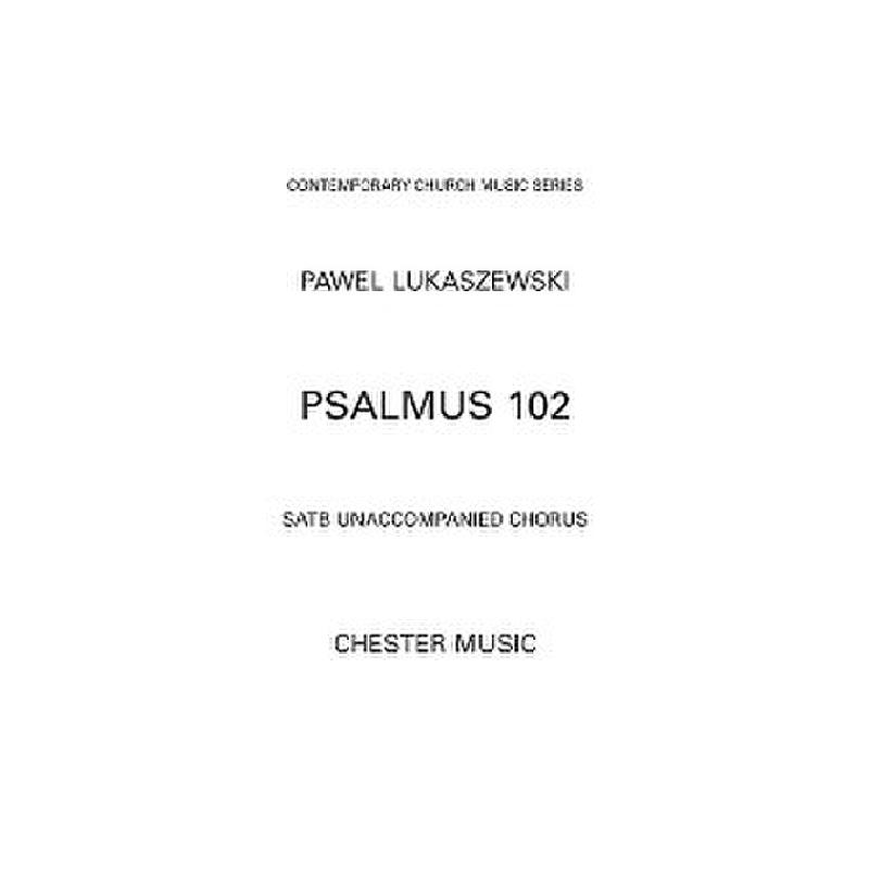 Titelbild für CH 74778 - PSALMUS 102