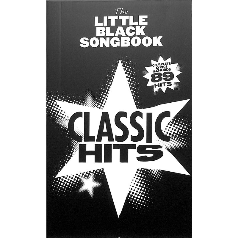 Titelbild für MSAM 1003068 - THE LITTLE BLACK SONGBOOK - CLASSIC HITS
