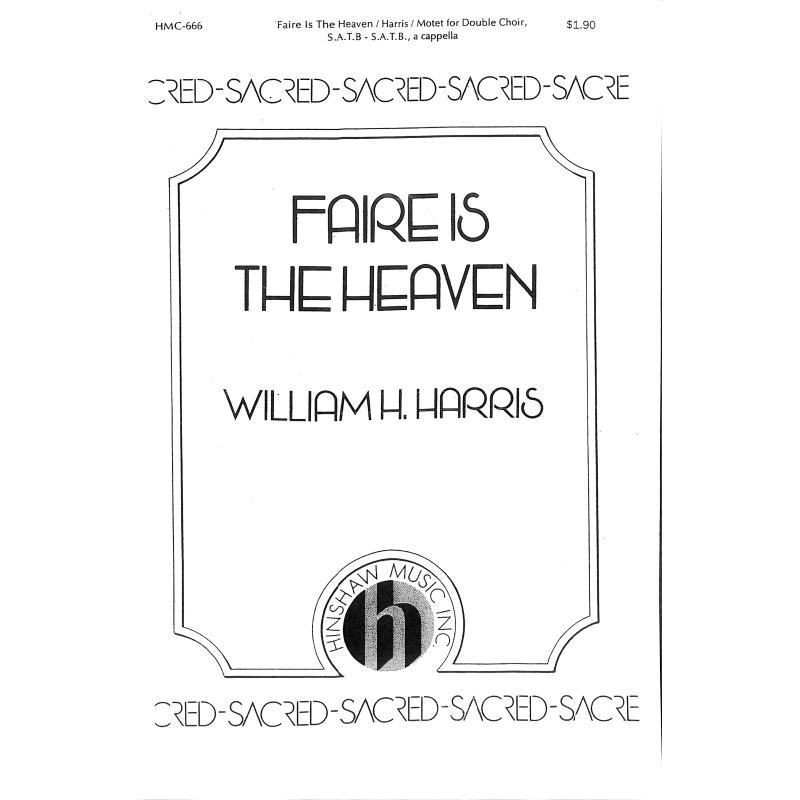 Titelbild für HINSHAW -HMC666 - FAIRE IS THE HEAVEN