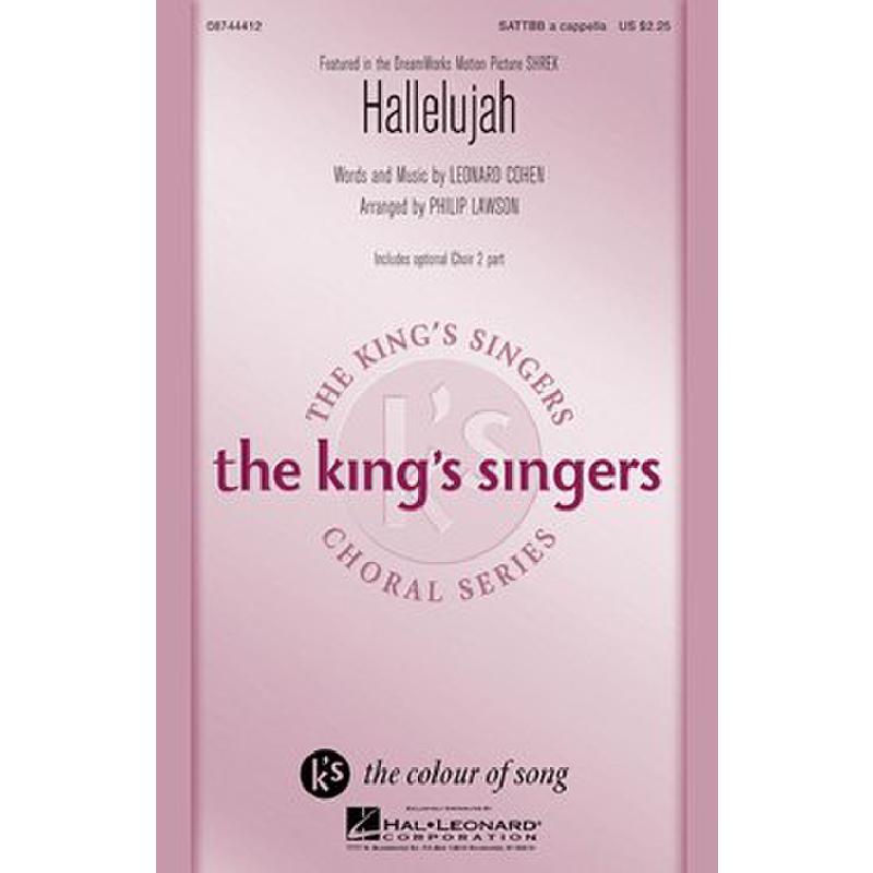 Titelbild für HL 8744412 - HALLELUJAH